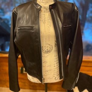 Vanson leather motorcycle jacket